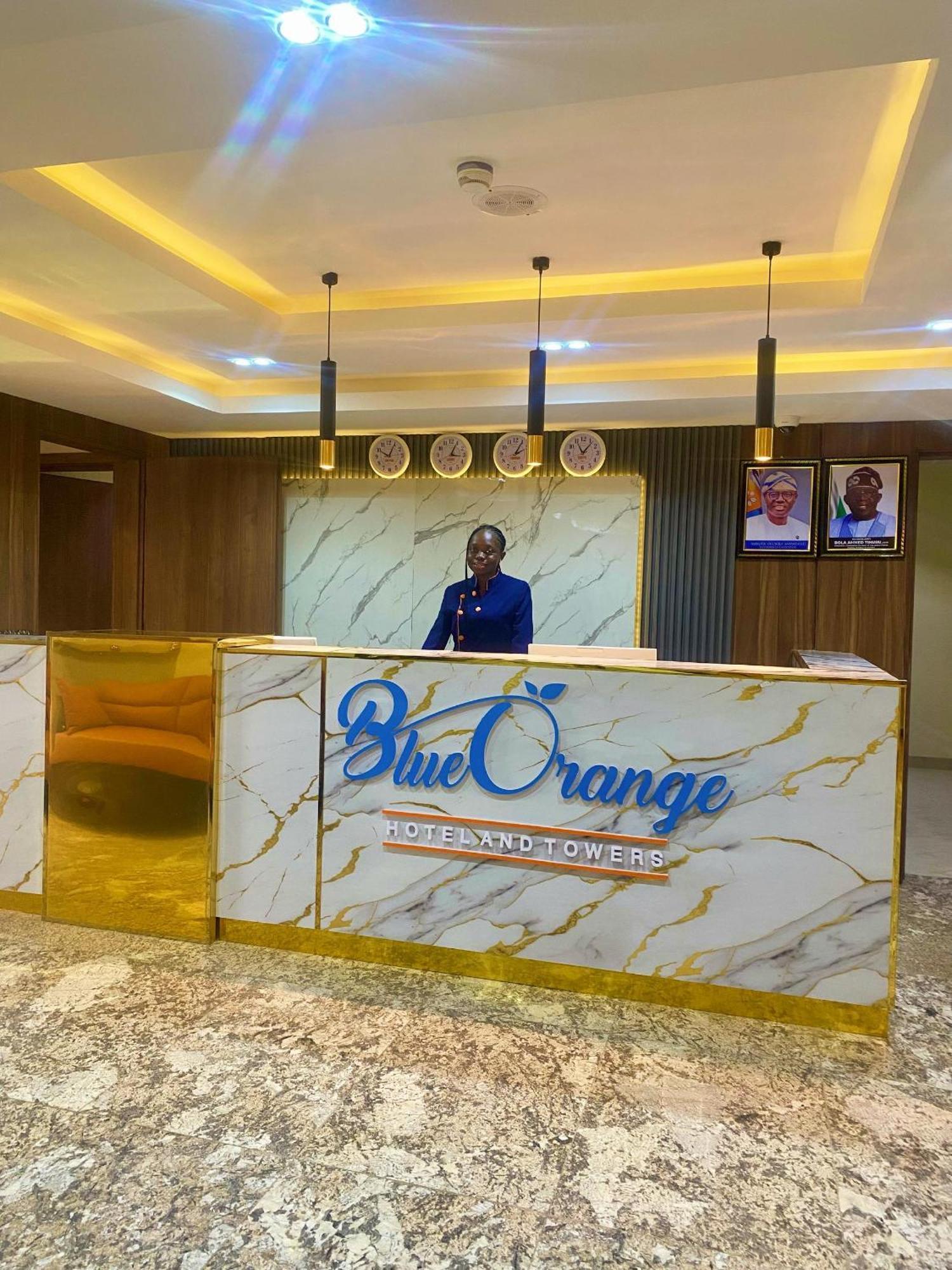 Blue Orange Hotel And Towers Shomolu Esterno foto